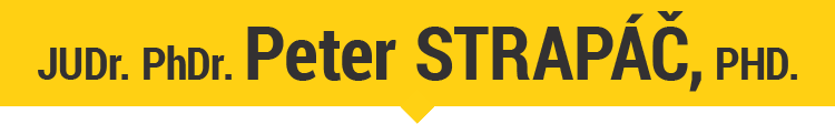 JUDr. PhDr. Peter Strapáč, PhD.