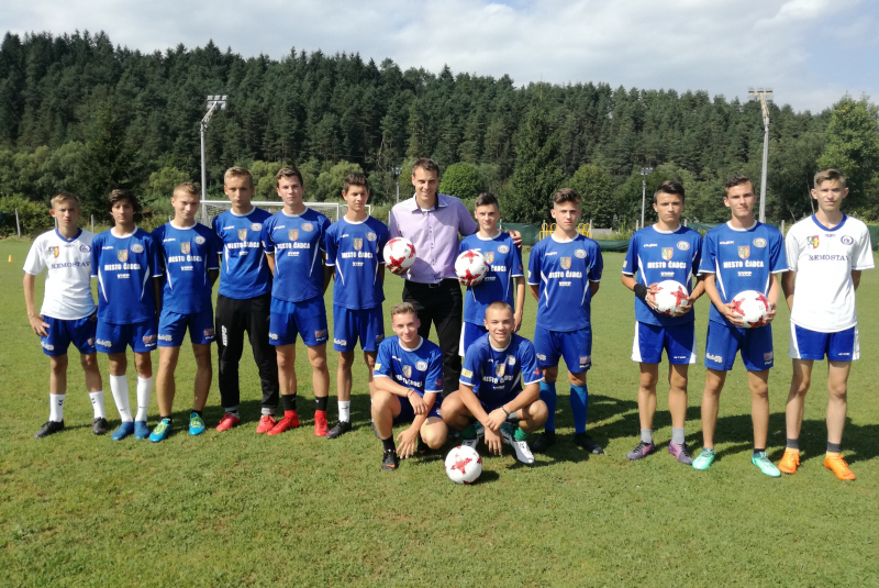 Futbalové lopty pre U-17 muži r. 2018