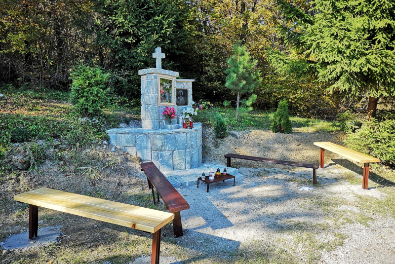 Vybudovanie kaplnky na Žarci panelovej ceste - 2018